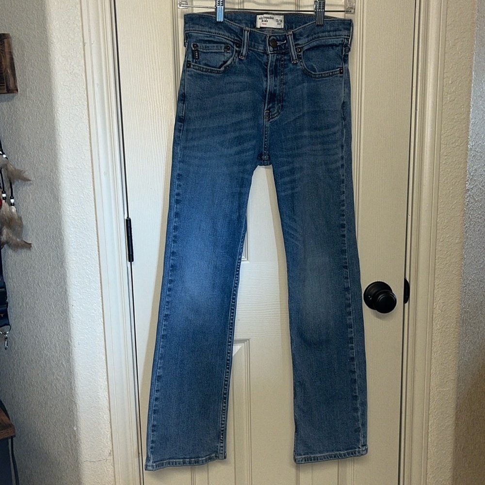 Abercrombie kids boot cut jeans. Size 13/14